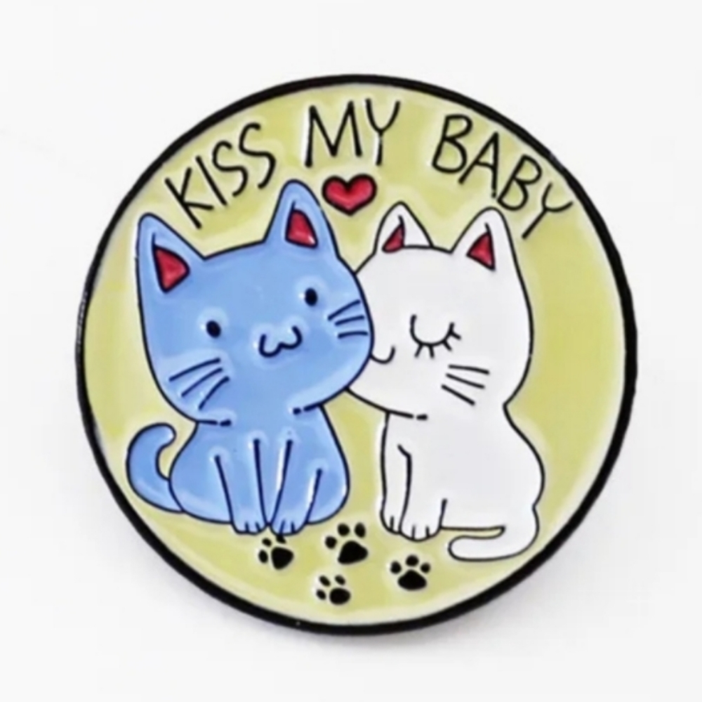 💋 Kiss My Baby Kitty Kisses Pin